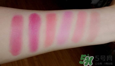 Armani阿玛尼腮红色号 阿玛尼腮红试色